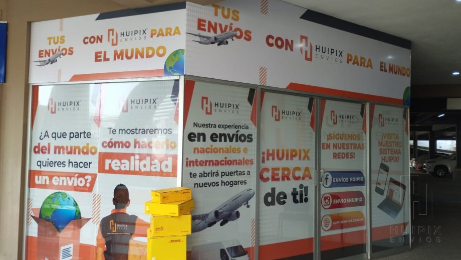 Sucursal Villahermosa, Tabasco. Envíos Huipix